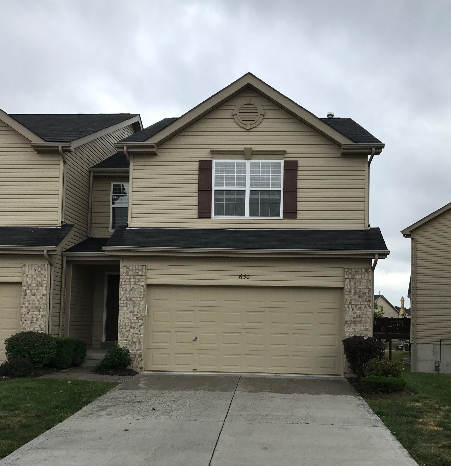 Single Family House and Driveway